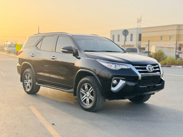 Toyota Fortuner 2017  Black LHD Petrol AT SUV 4WD view 7