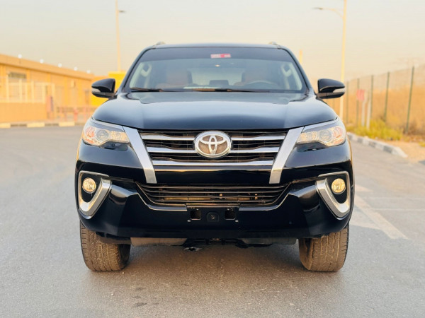 Toyota Fortuner 2017  Black LHD Petrol AT SUV 4WD view 8