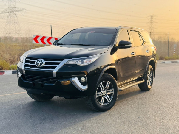 Toyota Fortuner 2017  Black LHD Petrol AT SUV 4WD view 12