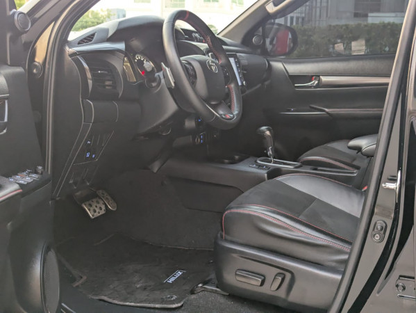 Toyota Hilux 2023/ Black LHD Petrol AT Pickup 4WD view 2