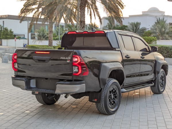 Toyota Hilux 2023/ Black LHD Petrol AT Pickup 4WD view 16