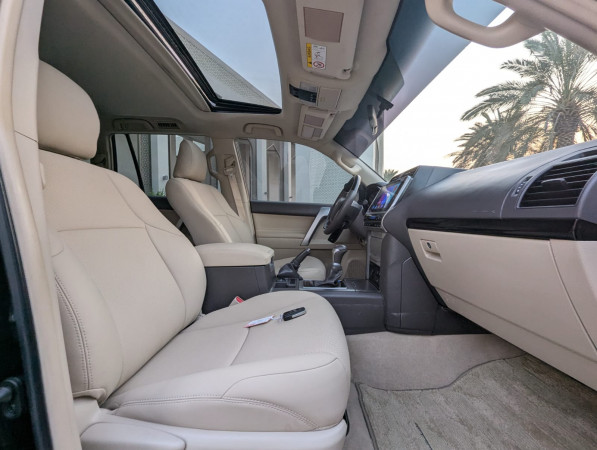 Toyota LAND CRUISER PRADO 2023  Black LHD Petrol AT SUV 4WD view 2