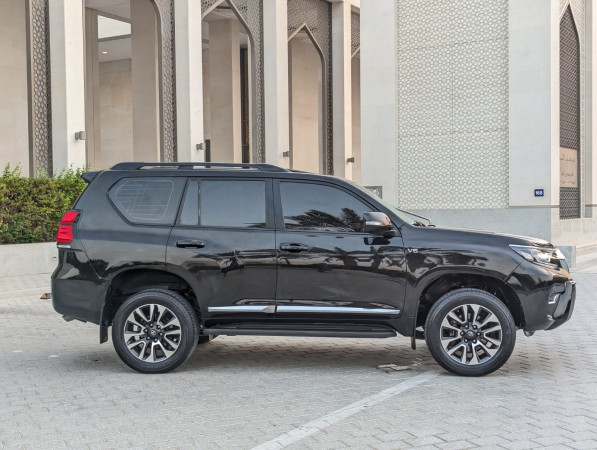 Toyota LAND CRUISER PRADO 2023  Black LHD Petrol AT SUV 4WD view 12