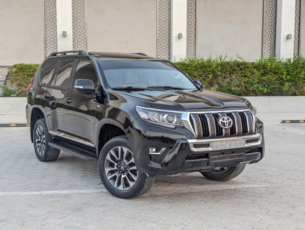 Toyota LAND CRUISER PRADO 2023  Black LHD Petrol AT SUV 4WD view 18