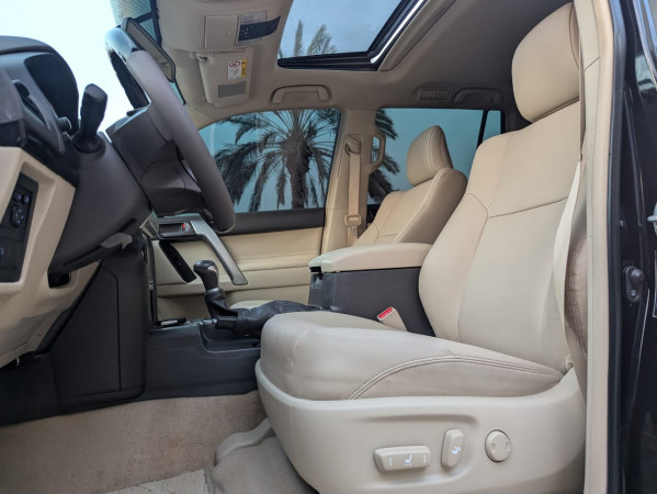 Toyota LAND CRUISER PRADO 2023  Black LHD Petrol AT SUV 4WD view 2