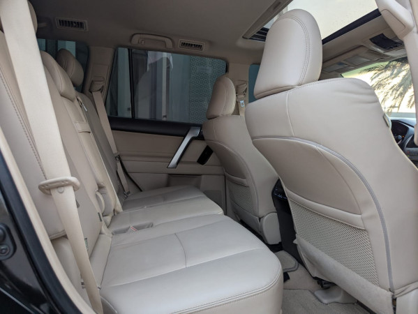 Toyota LAND CRUISER PRADO 2023  Black LHD Petrol AT SUV 4WD view 4