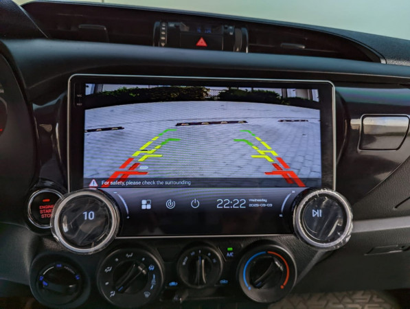 Toyota Hilux 2020  Black LHD Petrol AT Pickup 4WD view 3