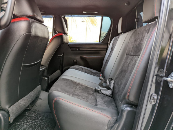 Toyota Hilux 2020  Black LHD Petrol AT Pickup 4WD view 9