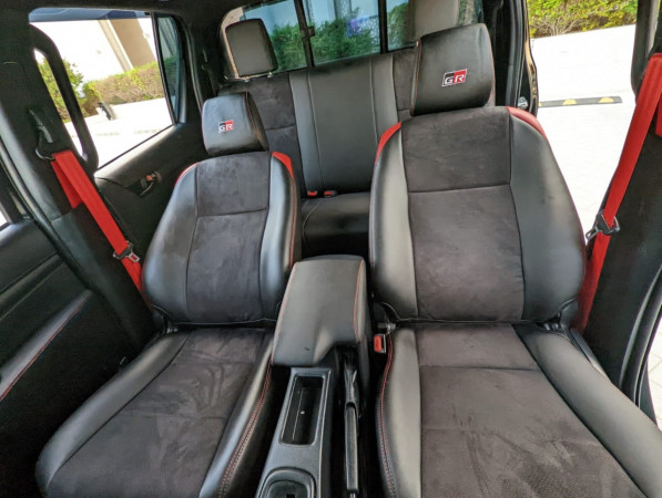 Toyota Hilux 2020  Black LHD Petrol AT Pickup 4WD view 10