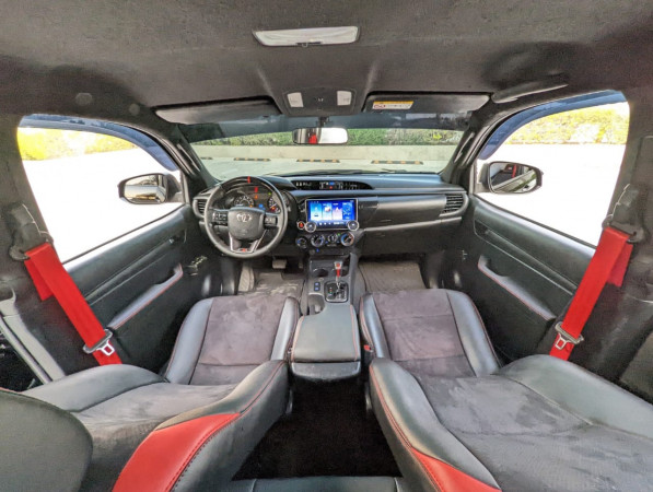 Toyota Hilux 2020  Black LHD Petrol AT Pickup 4WD view 19