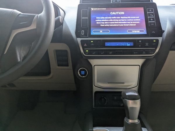Toyota LAND CRUISER PRADO 2021/ Black LHD Petrol AT SUV 4WD view 3