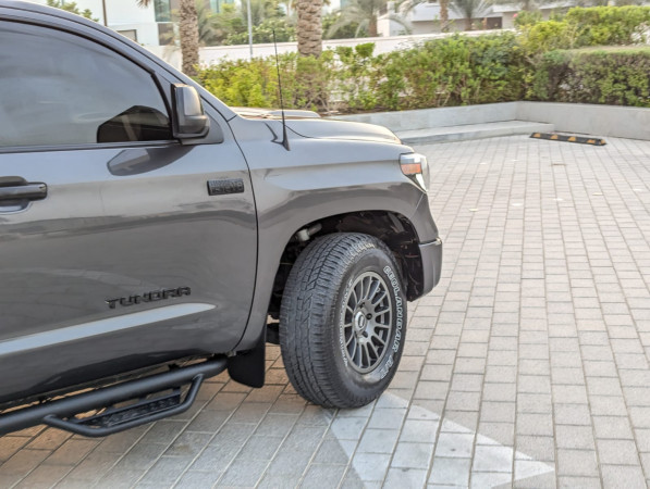Toyota Tundra 2020  Grey LHD Petrol AT Pickup 4WD view 4