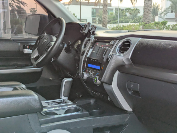 Toyota Tundra 2020  Grey LHD Petrol AT Pickup 4WD view 6