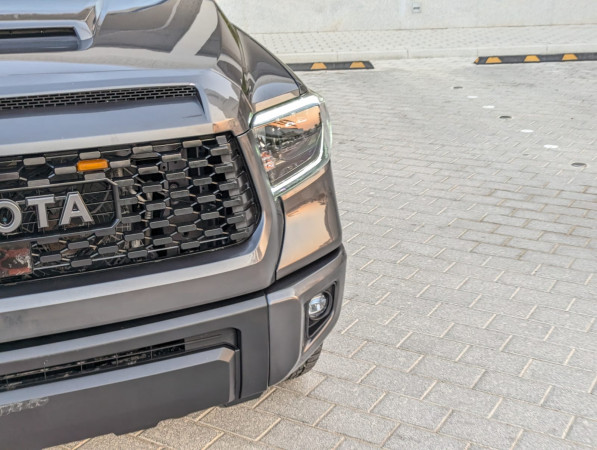 Toyota Tundra 2020  Grey LHD Petrol AT Pickup 4WD view 12
