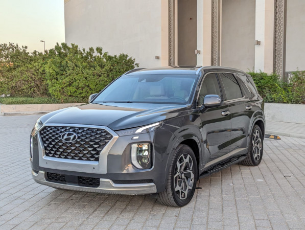 Hyundai Palisade 2022/ Grey LHD Diesel AT SUV 2WD view 17
