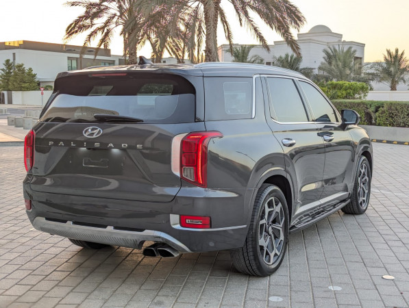 Hyundai Palisade 2022/ Grey LHD Diesel AT SUV 2WD view 20
