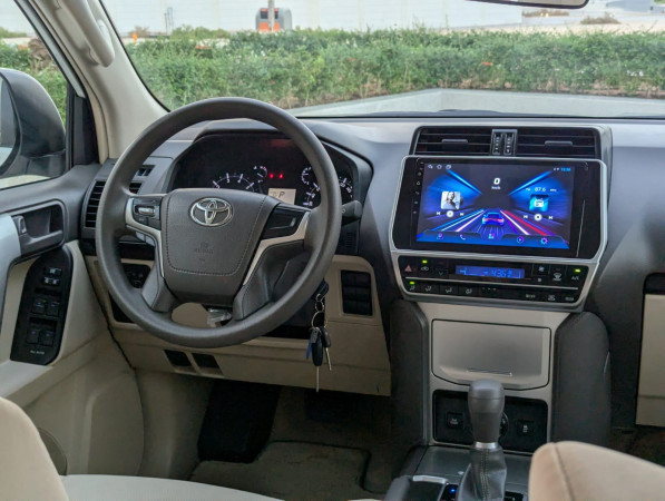 Toyota LAND CRUISER PRADO 2023  White LHD Petrol AT SUV 4WD view 5