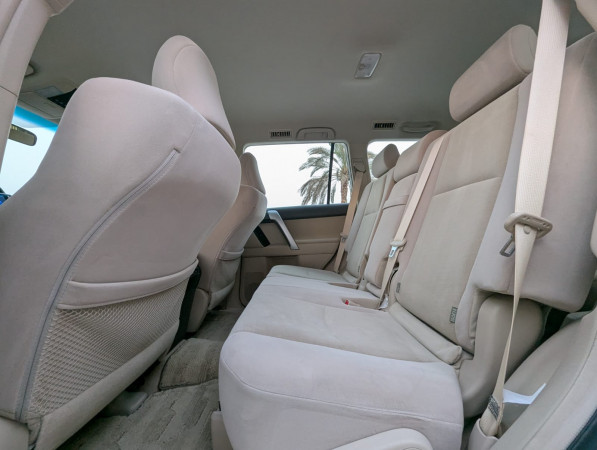 Toyota LAND CRUISER PRADO 2023  White LHD Petrol AT SUV 4WD view 14