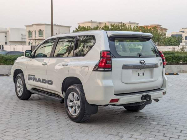 Toyota LAND CRUISER PRADO 2023  White LHD Petrol AT SUV 4WD view 20