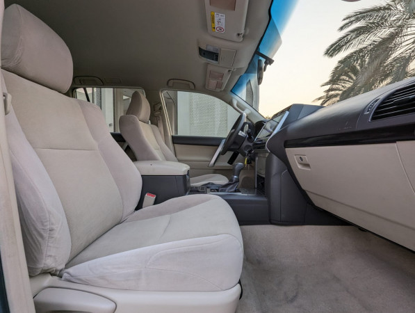 Toyota LAND CRUISER PRADO 2023  White LHD Petrol AT SUV 4WD view 4