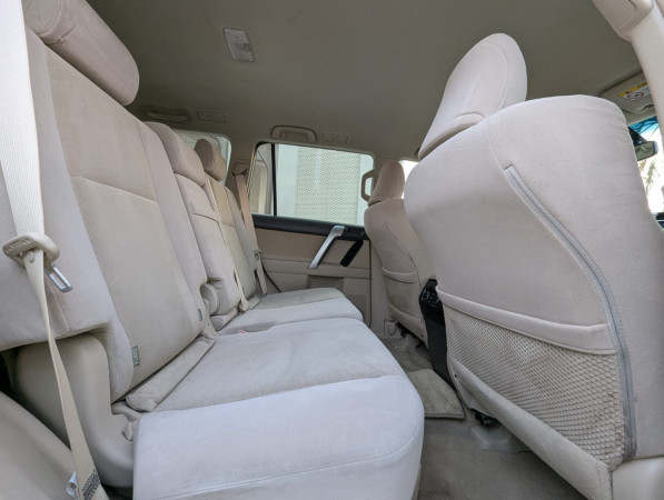 Toyota LAND CRUISER PRADO 2023  White LHD Petrol AT SUV 4WD view 10
