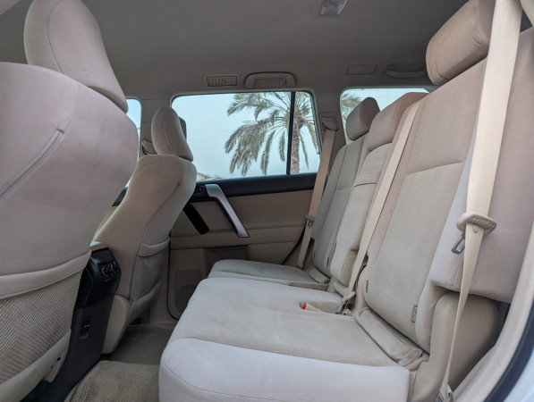 Toyota LAND CRUISER PRADO 2023  White LHD Petrol AT SUV 4WD view 13