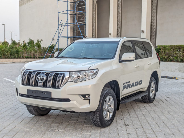 Toyota LAND CRUISER PRADO 2023  White LHD Petrol AT SUV 4WD view 15
