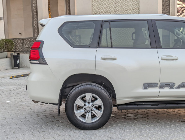 Toyota LAND CRUISER PRADO 2023  White LHD Petrol AT SUV 4WD view 21