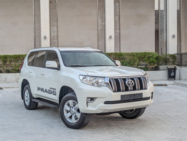 Toyota LAND CRUISER PRADO 2023  White LHD Petrol AT SUV 4WD view 22