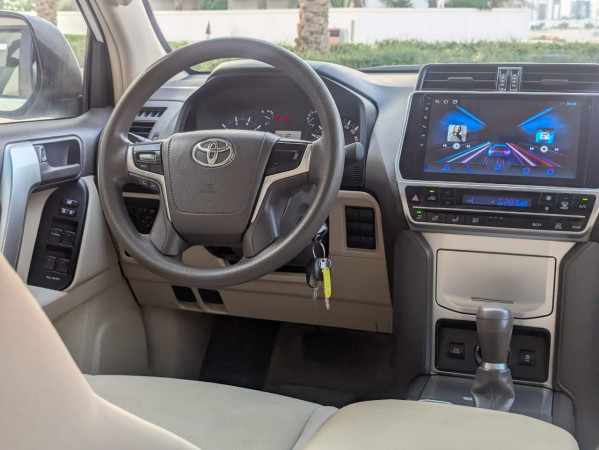 Toyota LAND CRUISER PRADO 2023  White LHD Petrol AT SUV 4WD view 5