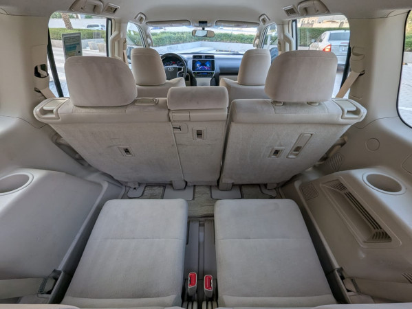 Toyota LAND CRUISER PRADO 2023  White LHD Petrol AT SUV 4WD view 8