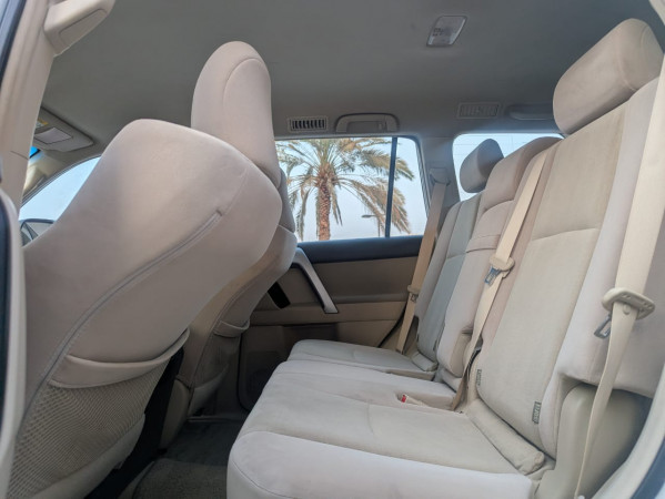 Toyota LAND CRUISER PRADO 2023  White LHD Petrol AT SUV 4WD view 9
