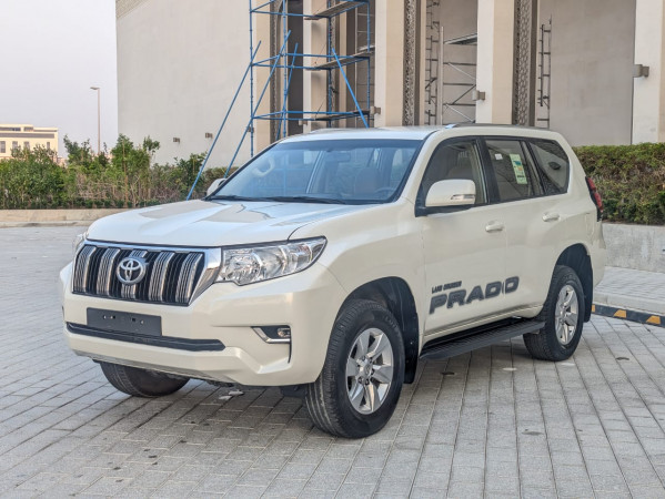 Toyota LAND CRUISER PRADO 2023  White LHD Petrol AT SUV 4WD view 16