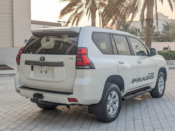 Toyota LAND CRUISER PRADO 2023  White LHD Petrol AT SUV 4WD view 17