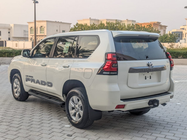 Toyota LAND CRUISER PRADO 2023  White LHD Petrol AT SUV 4WD view 20