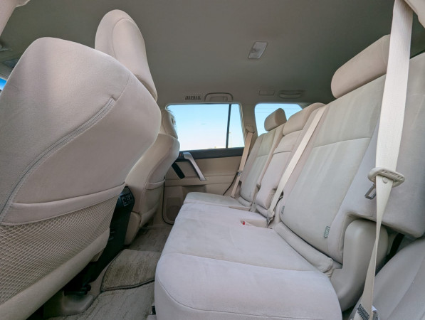 Toyota LAND CRUISER PRADO 2023  White LHD Petrol AT SUV 4WD view 10