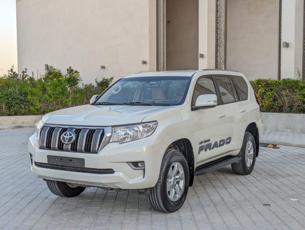 Toyota LAND CRUISER PRADO 2023  White LHD Petrol AT SUV 4WD view 13