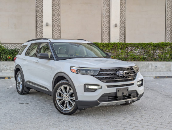 Ford Explorer 2020/ White LHD Petrol AT SUV 4WD view 22