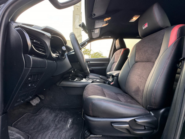Toyota Hilux 2023  Black LHD Petrol AT Pickup 4WD view 3