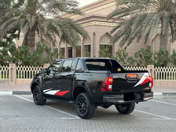 Toyota Hilux 2023  Black LHD Petrol AT Pickup 4WD view 12