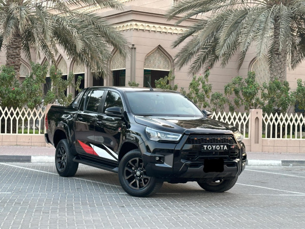 Toyota Hilux 2023  Black LHD Petrol AT Pickup 4WD view 15