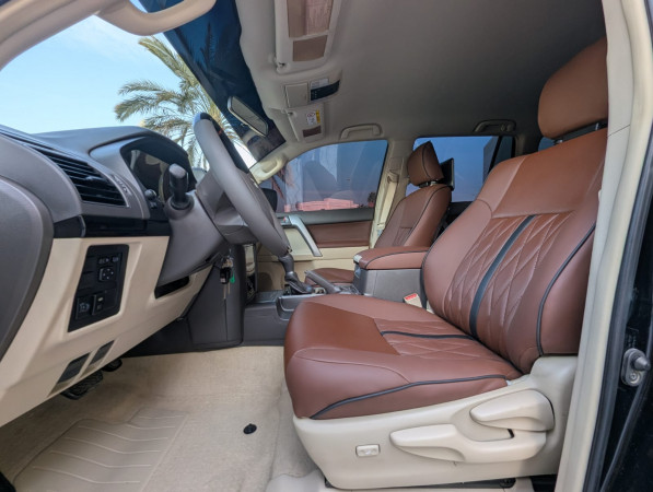 Toyota LAND CRUISER PRADO 2019  Black LHD Petrol AT SUV 4WD view 2
