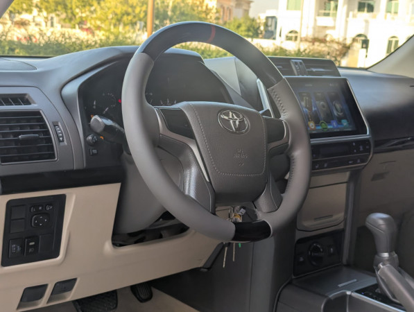 Toyota LAND CRUISER PRADO 2019  Black LHD Petrol AT SUV 4WD view 3