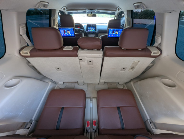 Toyota LAND CRUISER PRADO 2019  Black LHD Petrol AT SUV 4WD view 10