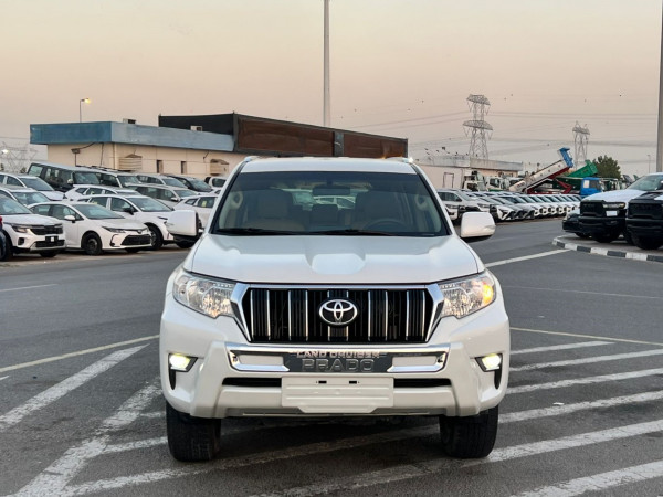 Toyota LAND CRUISER PRADO 2019/ White LHD Petrol AT SUV 4WD view 17