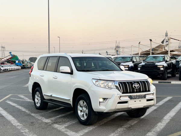 Toyota LAND CRUISER PRADO 2019/ White LHD Petrol AT SUV 4WD view 19