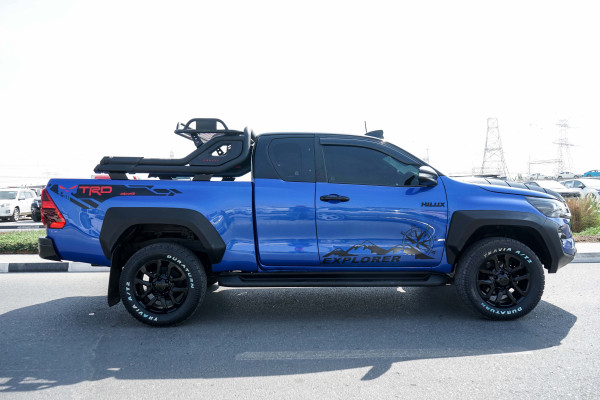 Toyota Hilux 2018  Blue RHD Diesel AT Pickup 2WD