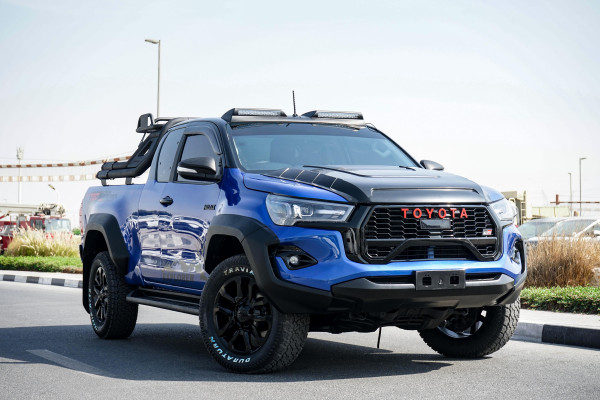 Toyota Hilux 2018  Blue RHD Diesel AT Pickup 2WD view 20