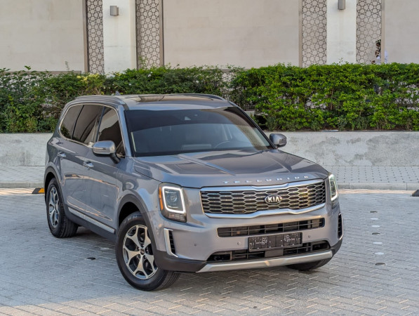 Kia Telluride 2020/ Grey LHD Petrol AT SUV 2WD view 22