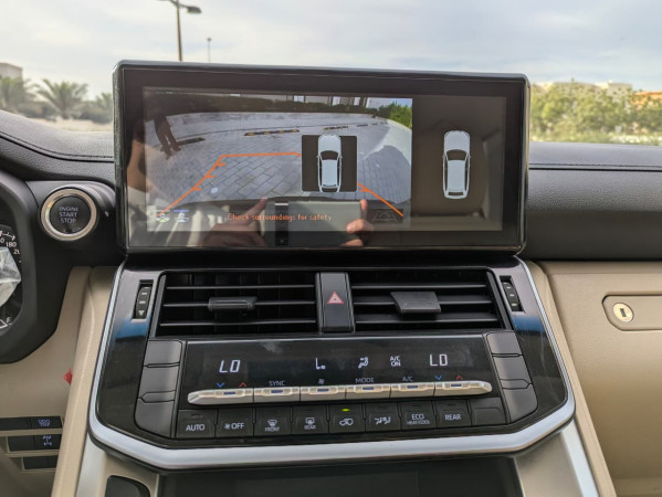 Toyota Land Cruiser 2022/ Black LHD Petrol AT SUV 4WD view 2